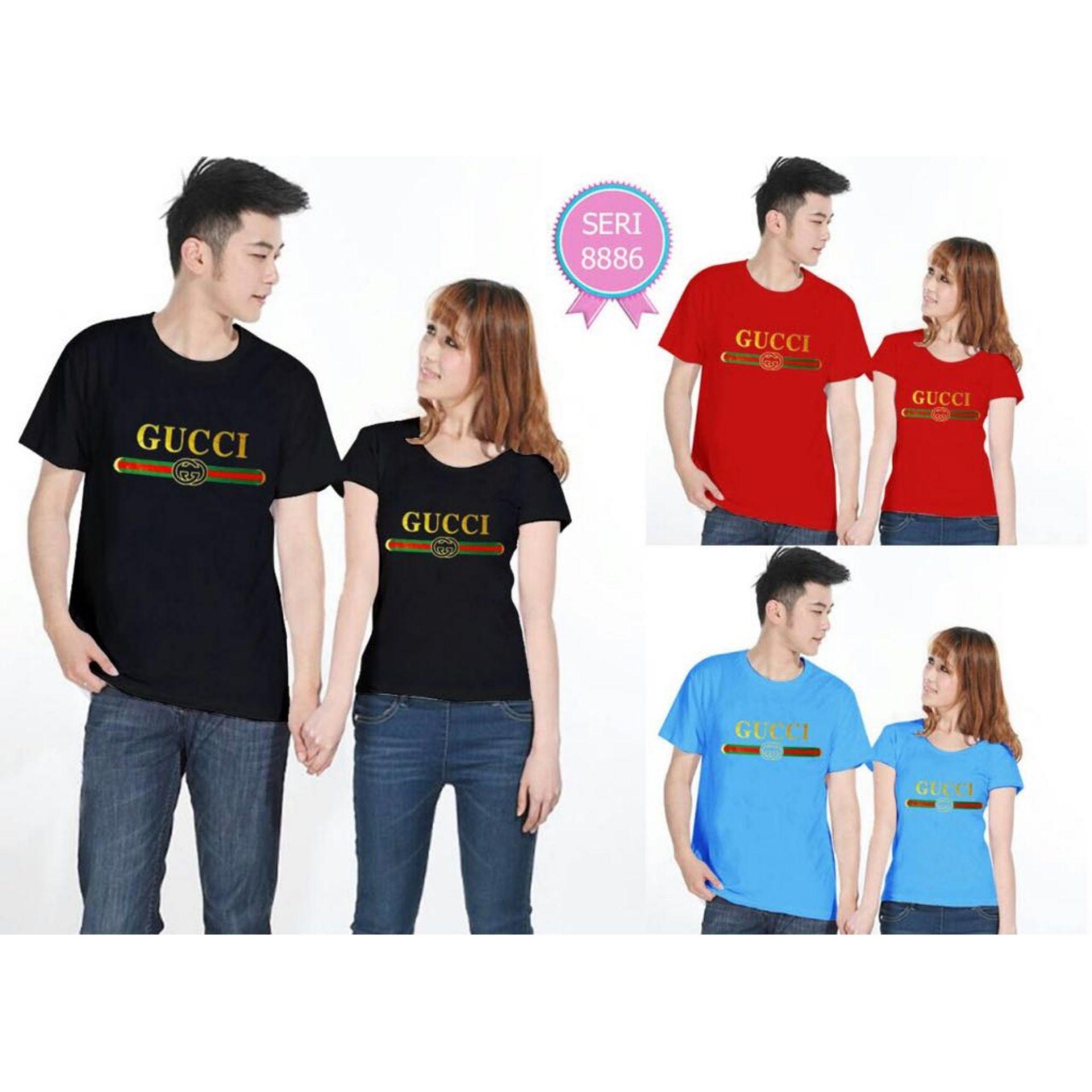 Anugrah – kaos distro T-shirt Fashion 100% soft cotton combed 30s premium pria wanita cewe cowo baju T-shirt terbaru kekinian lengan keren bandung murah atasan pakaian kaos oblong o nex kaos couple baju pasangan - kaos gucci