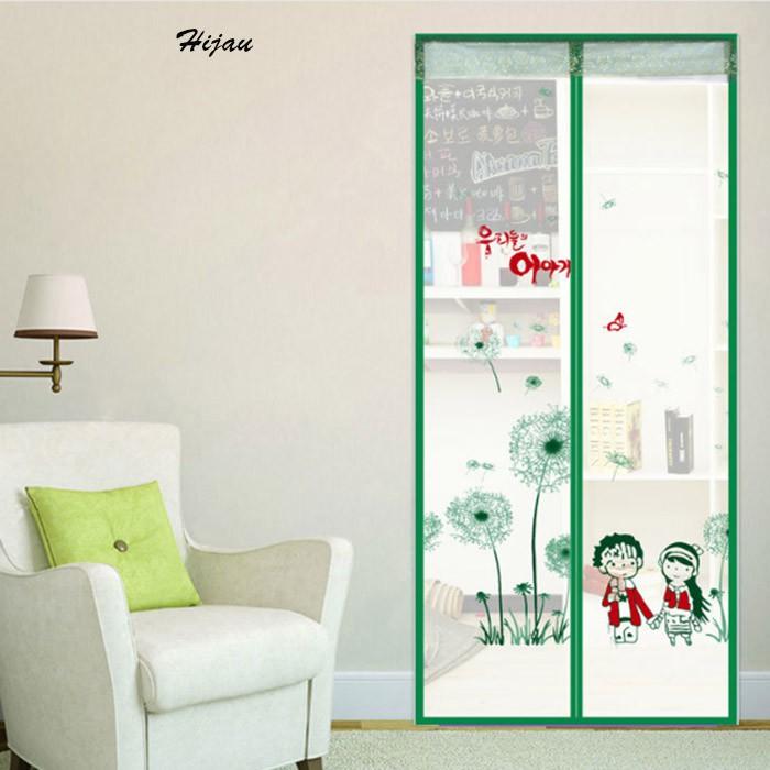 Tirai Magnet Pintu Anti Nyamuk Korean Couple Magnet Penguin Kuat Kelambu Magnet Pintu