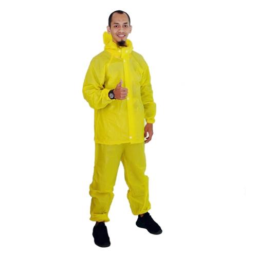 Jas Hujan Murah JC Mantora Kuning M0006 BdR - MURAH