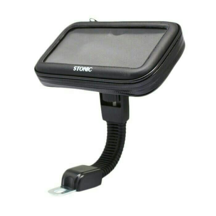 GPS HOLDER SPION ORIGINAL motor sepeda waterprof anti air pegangan HANDPHONE gantungan gps tempat hp bracket mobile motorcycles BONUS GRATIS ONGKOS KIRIM