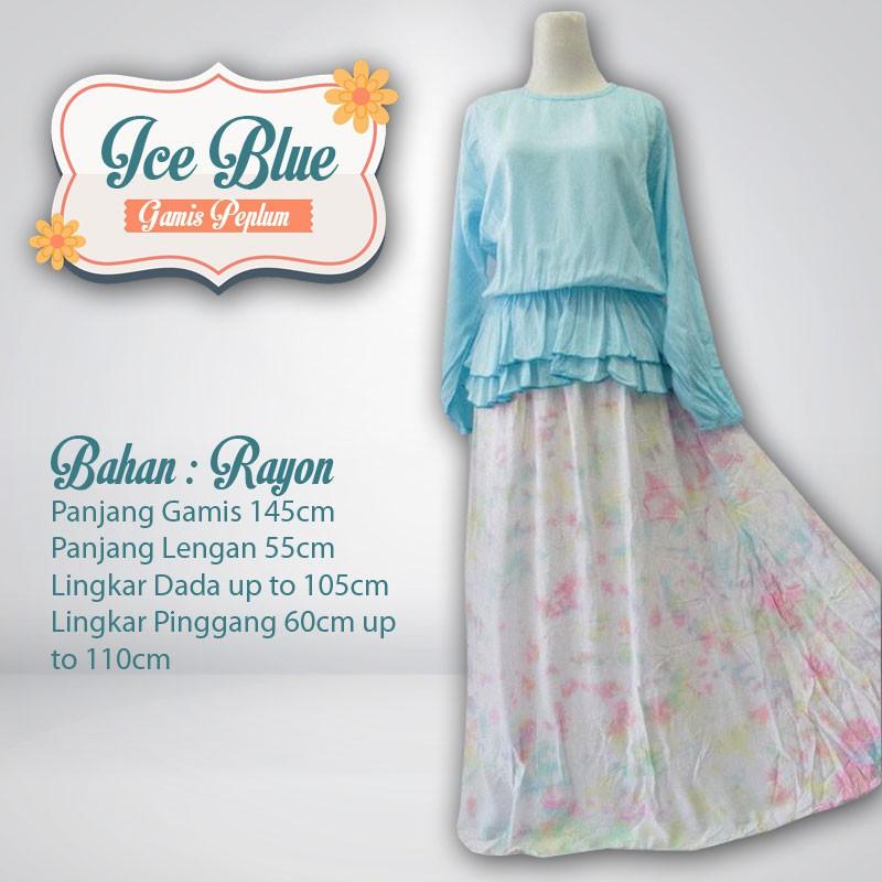 Gamis Peplum Rayon Bali