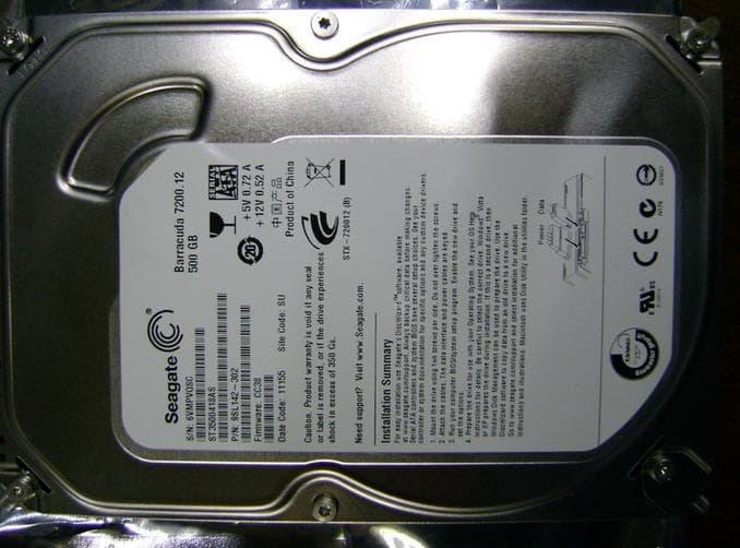 SALE - HARDDISK INTERNAL SEAGATE 500GB SATA
