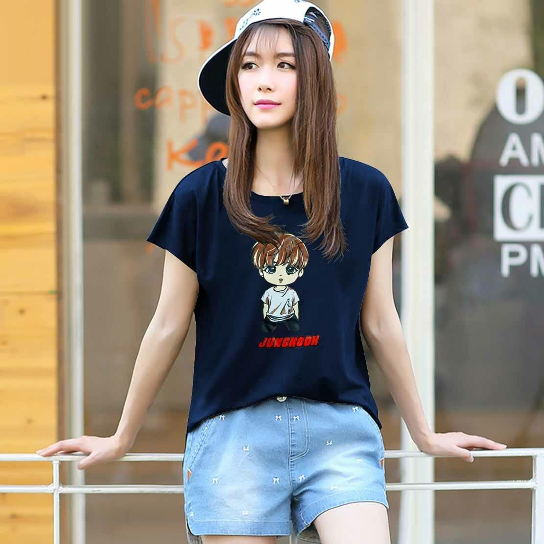 Vanessa Tumblr Tee / T-Shirt BTS JUNGKOOK / T-shirt Wanita / Kaos Cewek / Tumblr Tee Cewek / Kaos Wanita Murah / Baju Wanita Murah / Kaos Lengan Pendek / Kaos Oblong / Kaos Tulisan