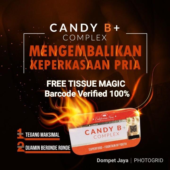 4 Piece Permen Candy B - Multivitamin Pria Kesehatan Pria Vitamin - CandyB