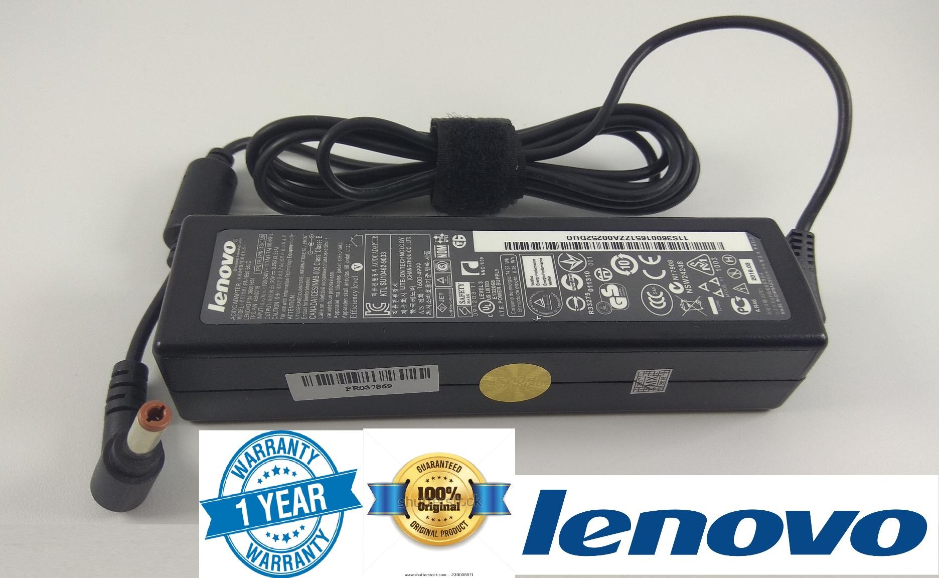 Lenovo Adaptor Charger Original G480 B470 G460 G470 Z570 20v 3.25a (5.5*2.5) ORI