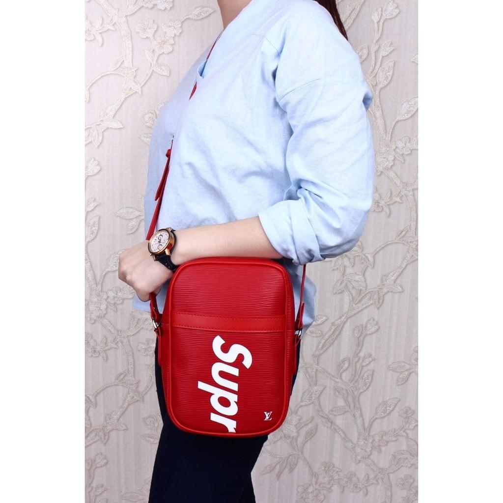 Tas Louis Vuitton Supreme X Shoulderbag 8253(Unisex Wanita Pria LV Bag