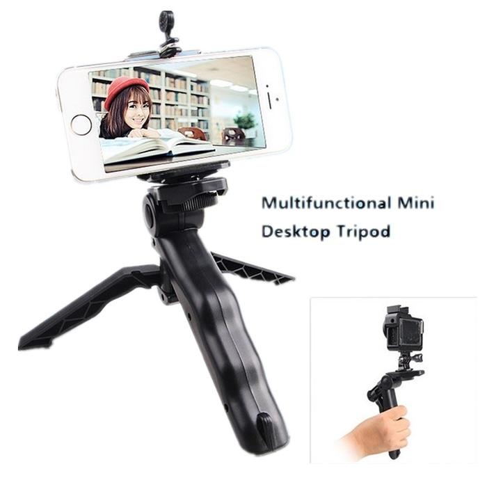 PALING DICARI 3 in 1 Stand Portable Mini Folding Tripod for DSLR HP Action Camera PROMO TERLARIS