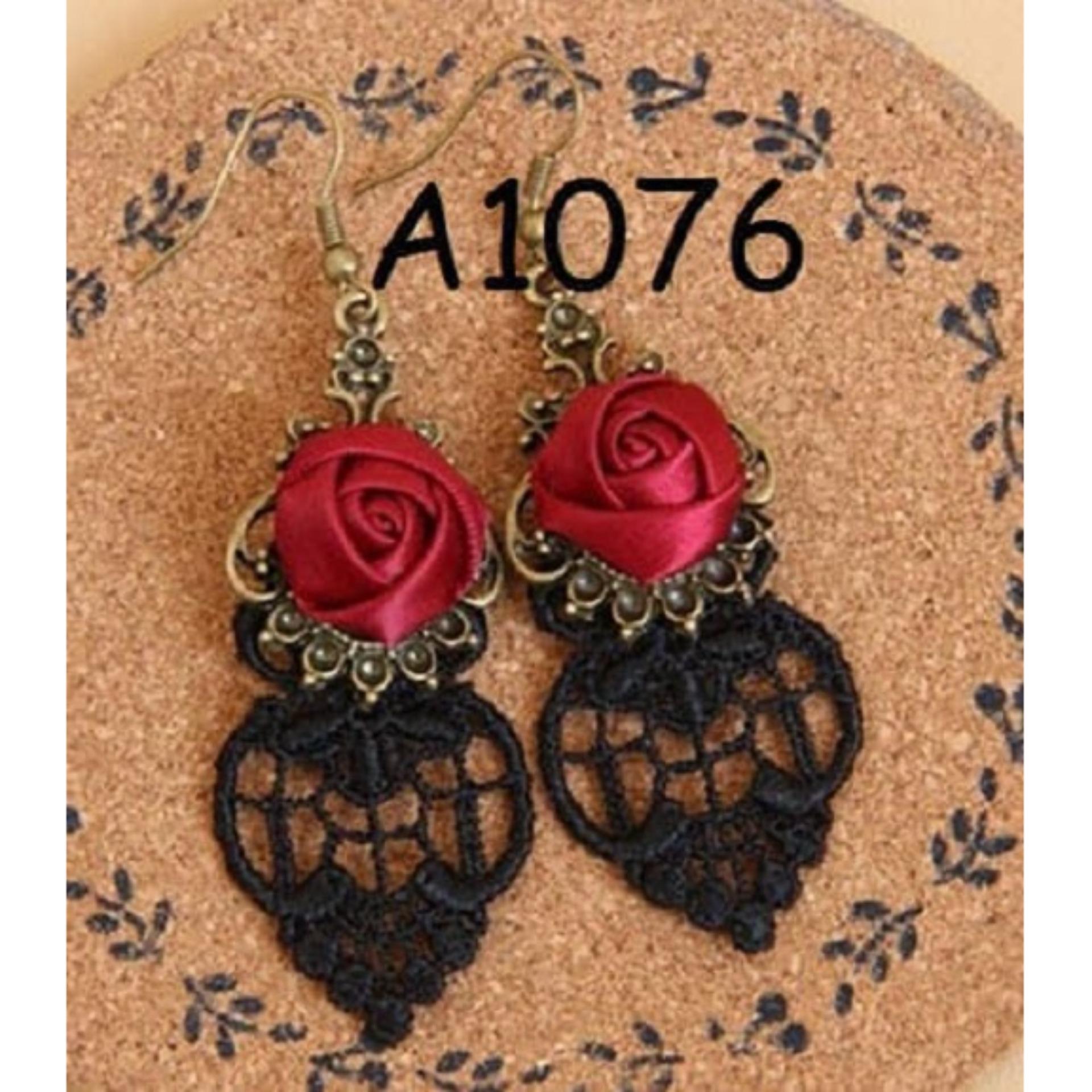 Anting (Kalung Cincin Gelang Perhiasan Xuping Lapis Emas)