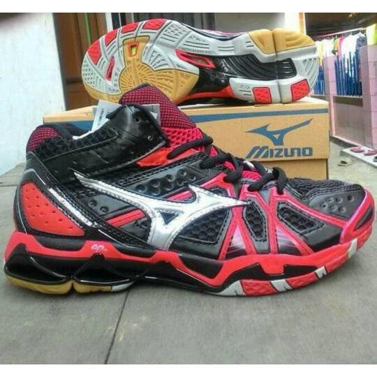 Promo Sepatu Sport Mizuno Wave Tornado 9 Mid Gratis Ongkir