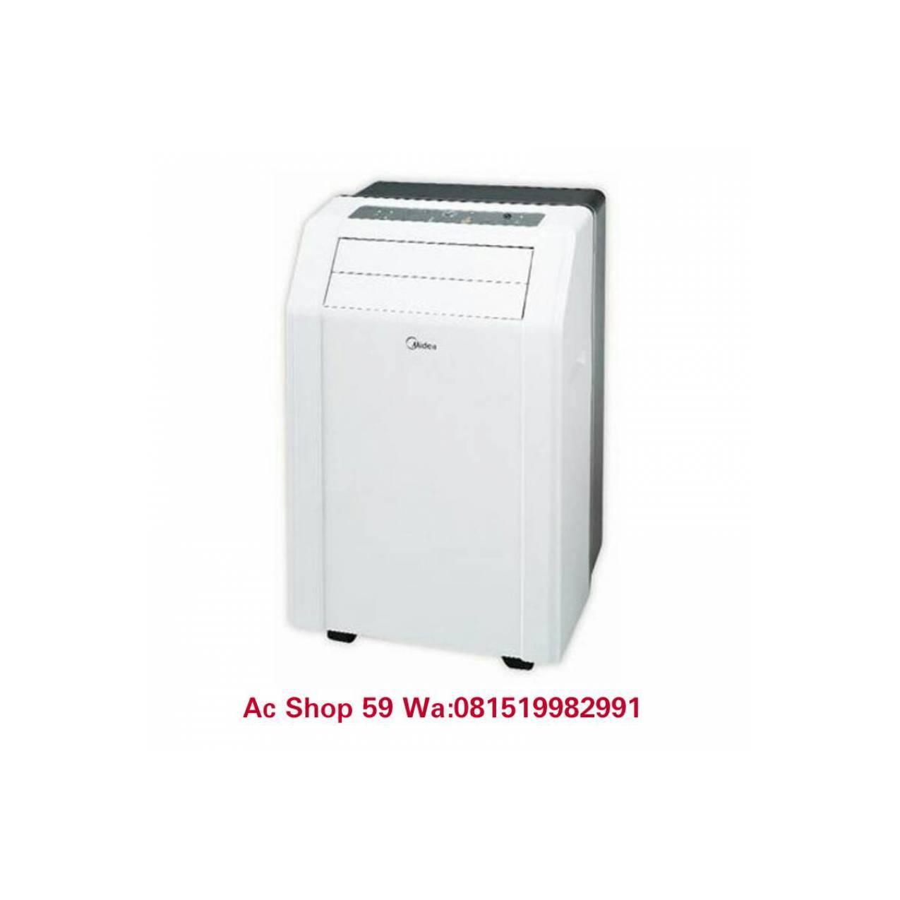 AC PORTABLE MIDEA 1.5 PK MPN1-12 CRN1 IONIZER AUTO SWING PROMO MURAH