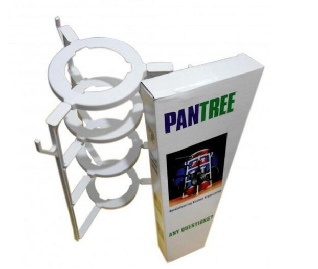 Peralatan Rumah Tangga Lainnya / Holder Panci (4 susun, isi lemari dapur jadi rapi) pantree rak panci ) / rak panci murah / Penyimpanan Alat masak Panci