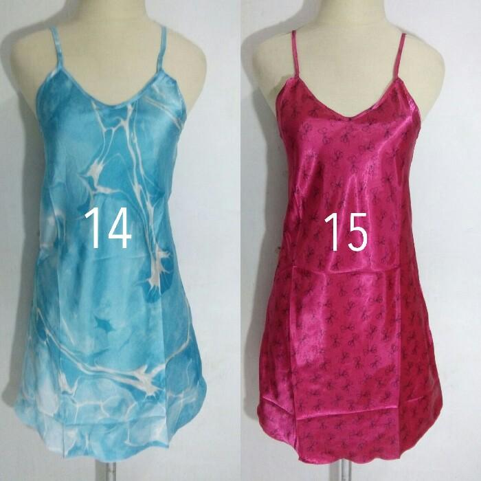 Daster baju tidur dewasa satin
