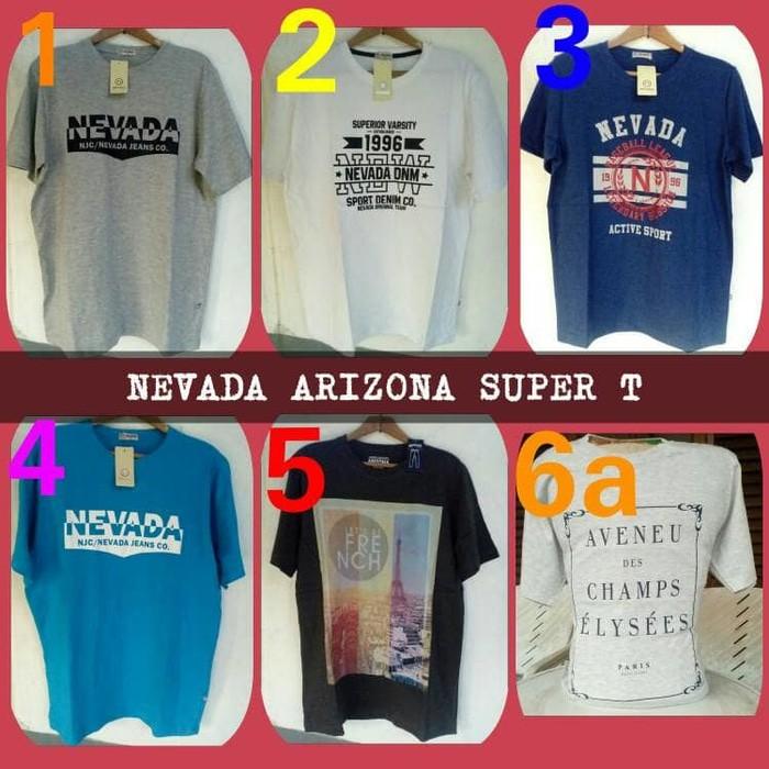 Nevada Jeans Co T Shirt Original Kaos Pria Dewasa - E7hxr0