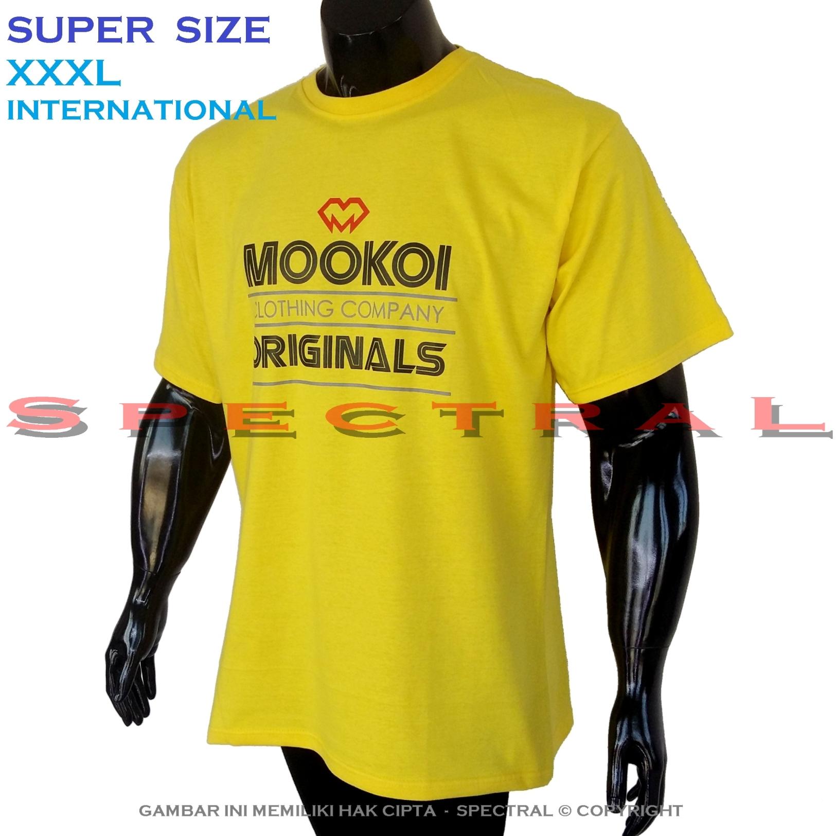 Spectral – SUPER BIG SIZE XXXL INTERNATIONAL Bapak Orang Tua Gemuk 100% Soft Cotton Combed Kaos Distro Jumbo BIGSIZE T-Shirt Fashion Ukuran Besar Polos Celana Atasan Pria Wanita Katun Gendut Lengan Simple Sport Casual 3L 3XL Baju Cowo Cewe Pakaian Terbaru