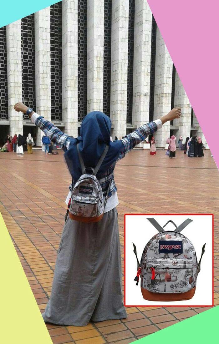 TAS KECIL TAS JANSPORT MINI TAS SANTAI TAS CEWEK TAS RANSEL TASGENDONG - OrFei7
