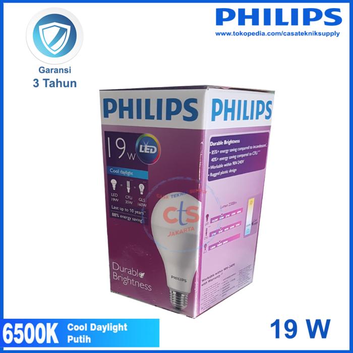 Sedang Diskon!! Lampu Led Philips 19W 19 W 19 Watt 19Watt Putih - ready stock