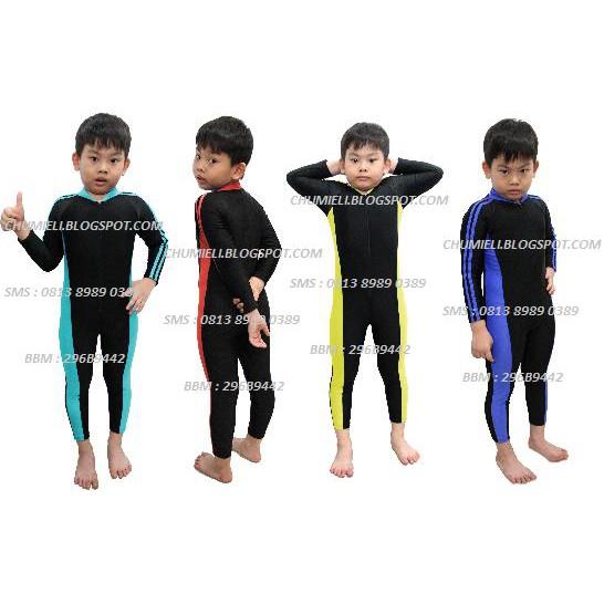 BEST SELLER!!! BAJU RENANG DIVING ANAK (PANJANG) UTK ANAK LAKI-LAKI DAN PEREMPUAN