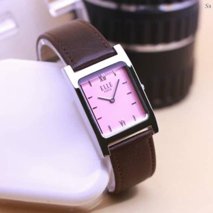 Best Seller Jam Elle Kulit / Jam Tangan Cewek / Jam Tangan Cantik /