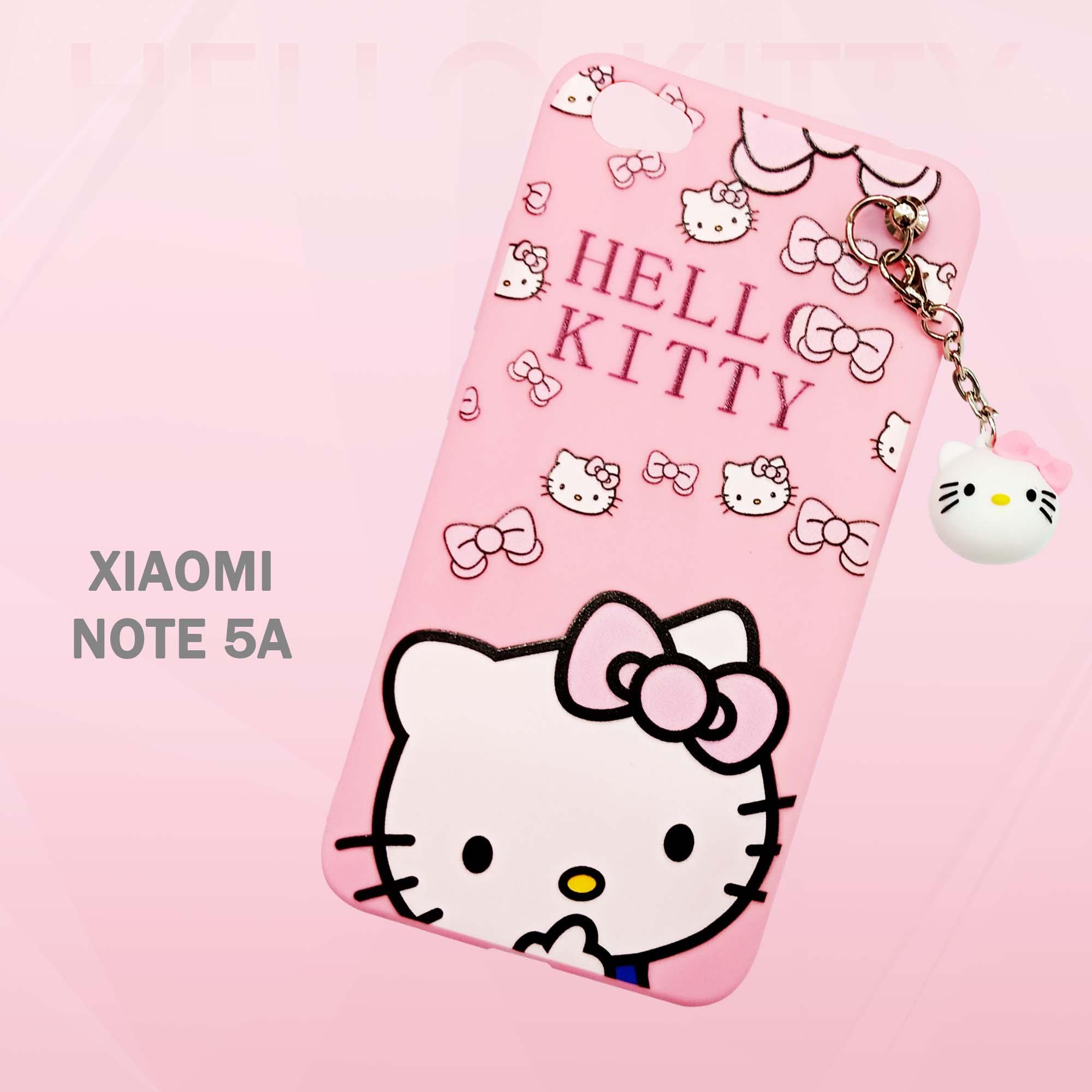 Marintri Case Xiaomi Redmi Note 5A New Hello Kitty Fashion Gantel
