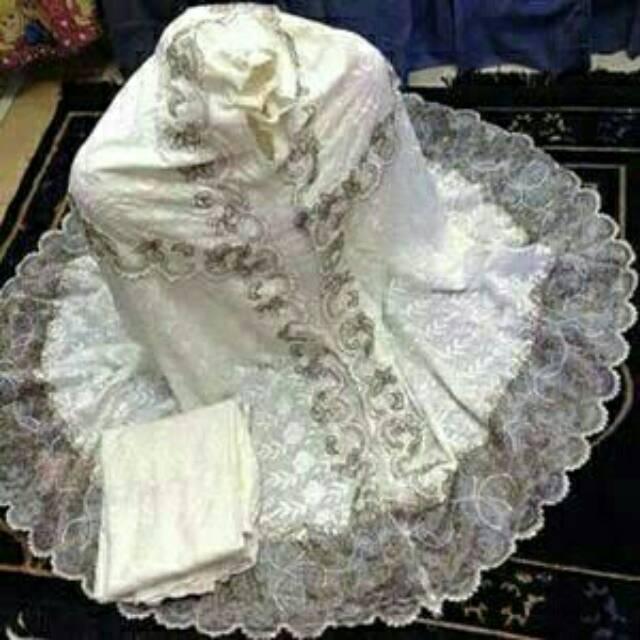 Mukena KD bahan sutra velvet + tas fit to xxl