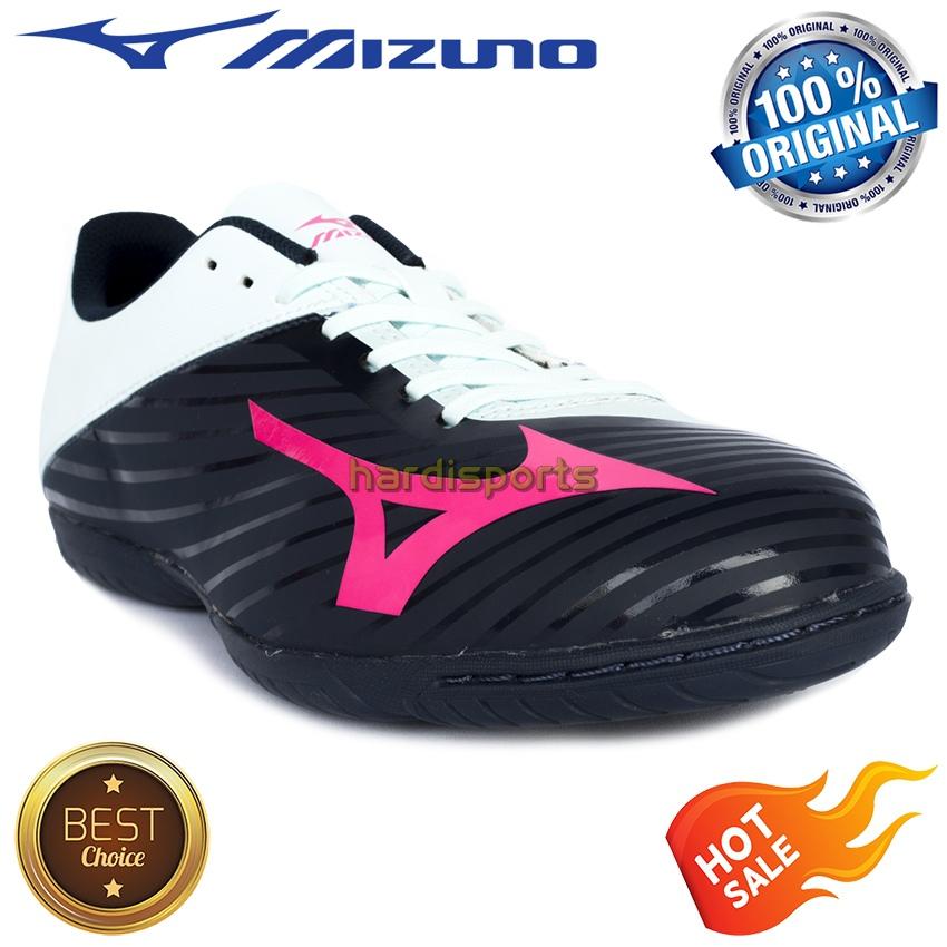 Sepatu Futsal Pria Mizuno Basara 103 IN P1GF176464 - Navy Aqua