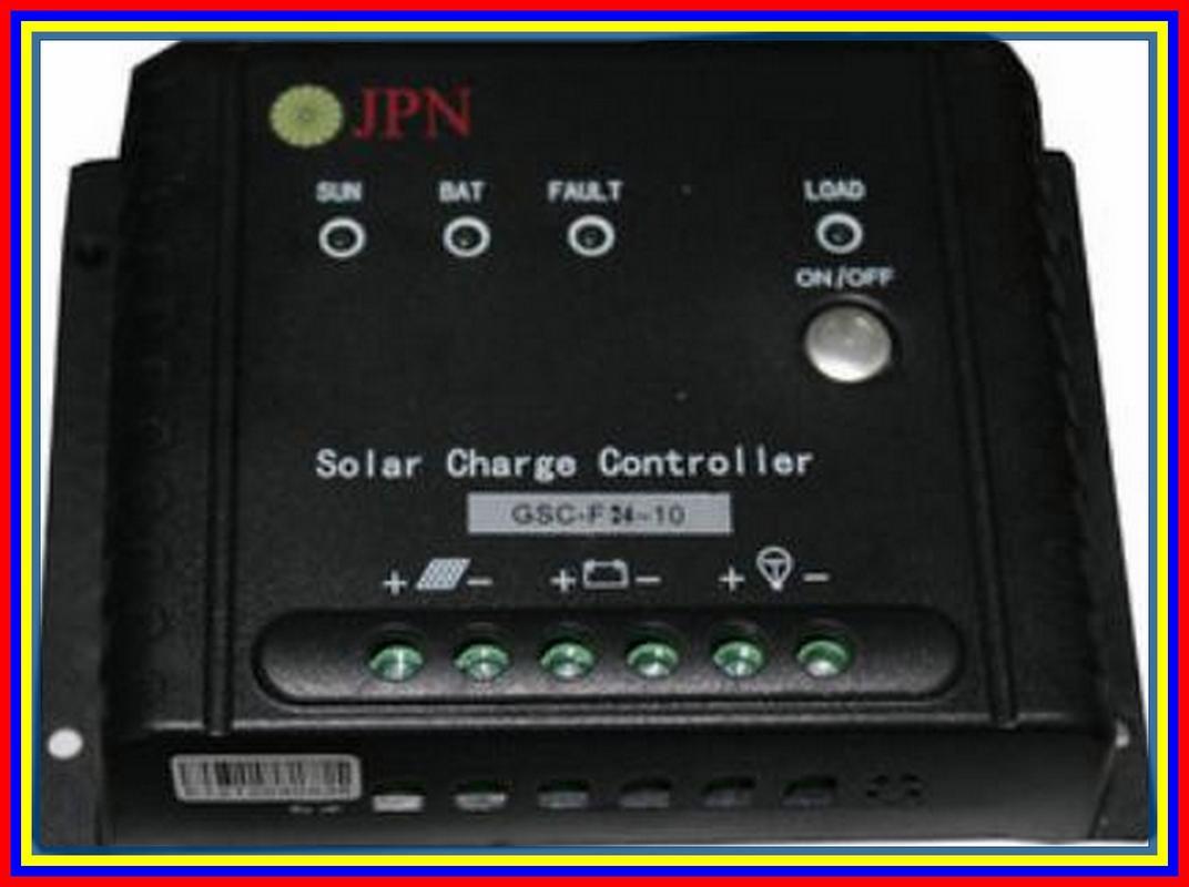 Controller Panel Solar Cell 24 Volt 10 Ampere