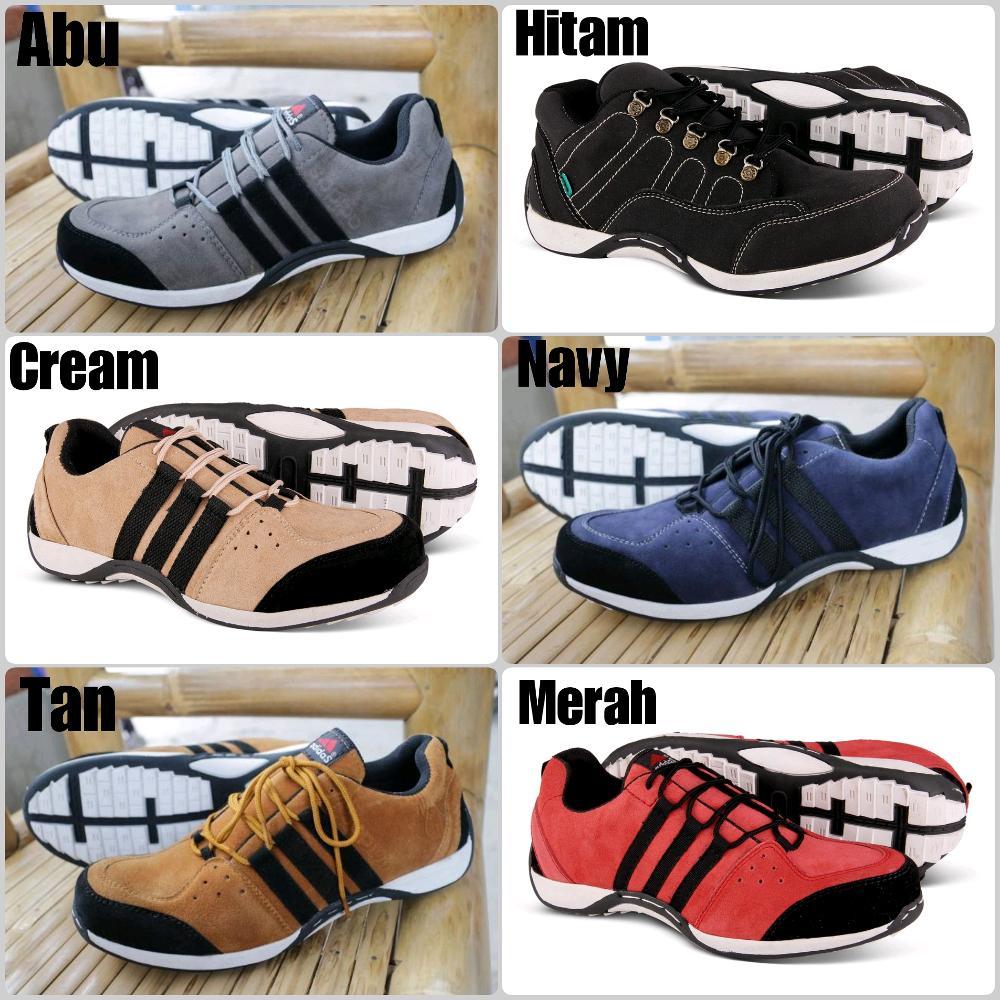 Promo Bonus kaos kaki Sepatu pria adidas Felix safety shoes low boots ujung besi bagus termurah Fashion
