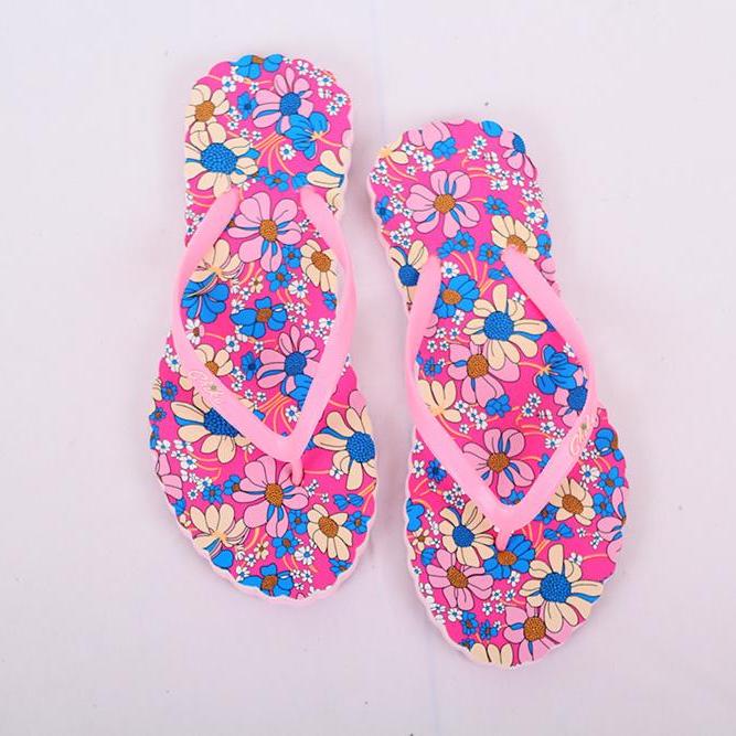 SANDAL JEPIT ORCHID PINK FASHION WANITA CANTIK TERMURAH TERLARIS HARGA GROSIR BERKUALITAS