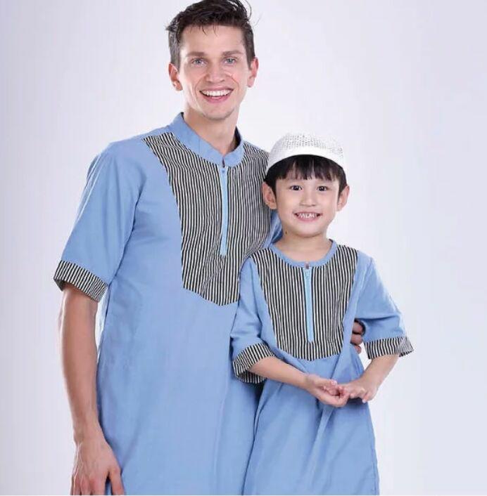 BAJU KOKO GAMIS COUPLE AYAH ANAK 12 TAHUN