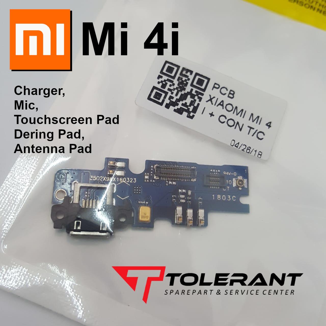 Konektor Soket Charger Plug In Connector Fleksibel Mic Dering Antenna PCB Xiaomi Mi 4i Mi4i