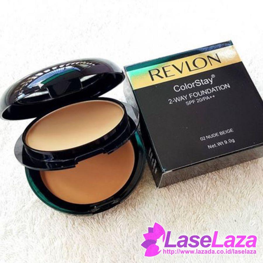 Bedak Revlon 2in1 Kering + Basah Bedak Wajah
