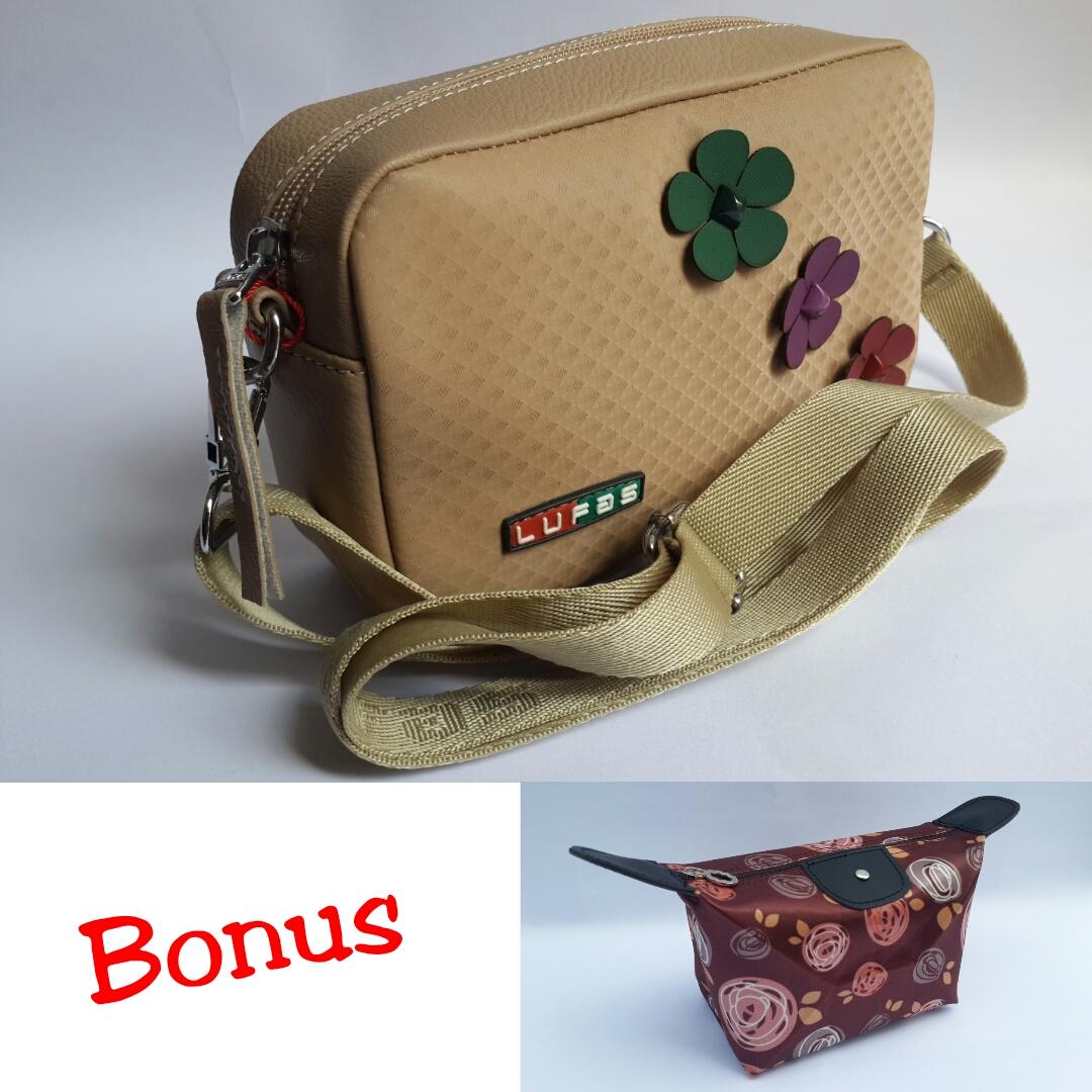 Lufas T864 tas wanita terbaru 2018 / tas wanita 2018 / tas kerja wanita terbaru / tas wanita branded terbaru / tas cantik wanita / Tas selempang wanita batam / tas eksport / tas lazada terbaru / lazada tas wanita selempang / tas selempang lazada