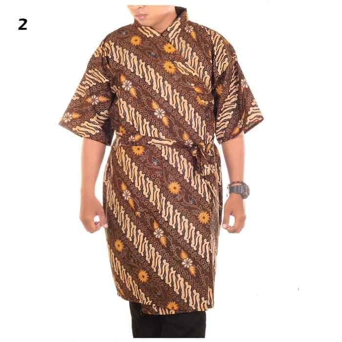 Kimono Batik Pria | Piyama | Baju Tidur | Baju Spa - Gunawan - No 2