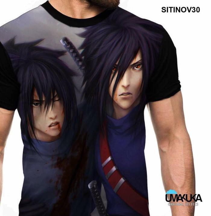 KAOS BAJU DISTRO ANIME NARUTO FULLPRINT PREMIUM MADARA BROTHER