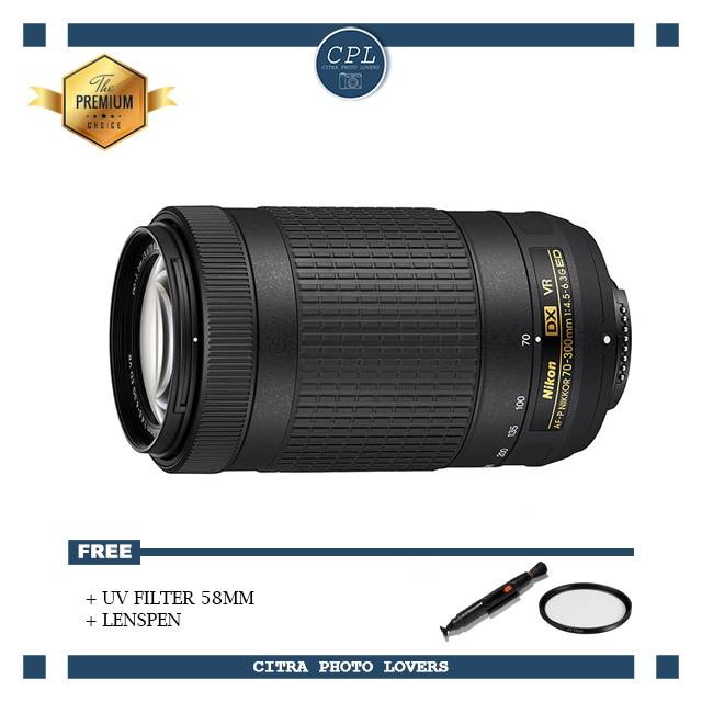 NIKON AF-P DX NIKKOR 70-300MM F/4.5-6.3G ED VR LENS