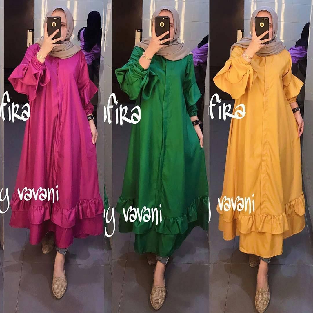 Cek Harga Baru Baju Muslim Original Tunik Shafira Tunic 