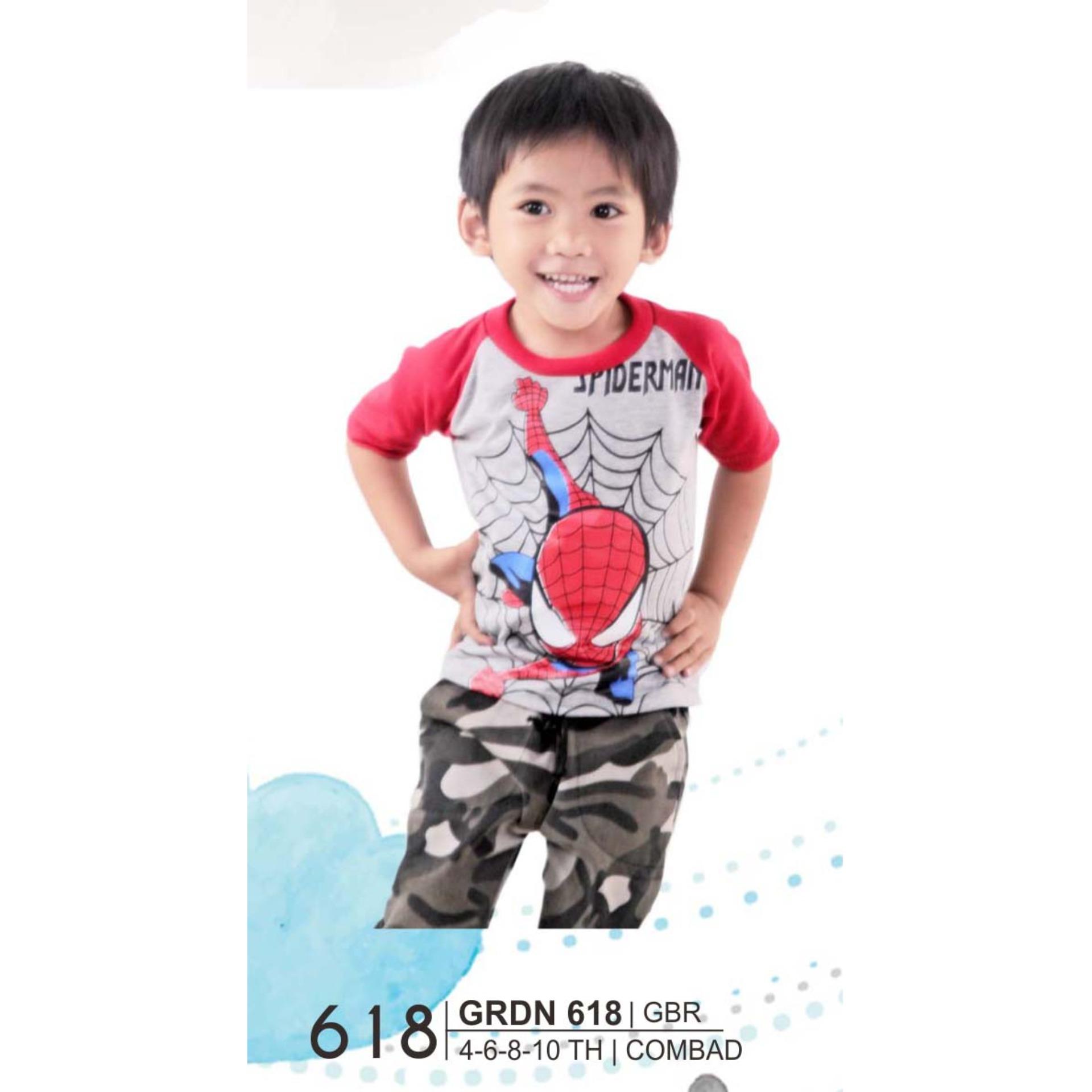 GIARDINO GRDN 618 FASHION ANAK JAKET ANAK LAKI-LAKI - bahan COMBAD - NYAMAN DAN KEREN (KOMBINASI)