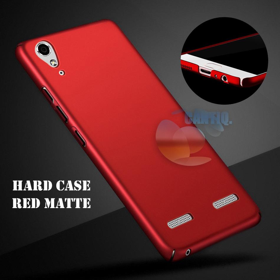 Case Lenovo A6000 Hard Slim Red Mate Anti Fingerprint Hybrid Case Baby Skin Lenovo K3 A6000 Baby Soft Lenovo A6000 Hardcase Lenovo A6010 Plastic Back Cover / Casing Lenovo A6000 / Case Lenovo A6000 - Red / Merah