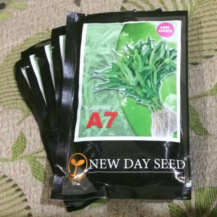 Spesial Benih Bibit KANGKUNG A7 Merk New Day Seed- Kemasan Asli Term