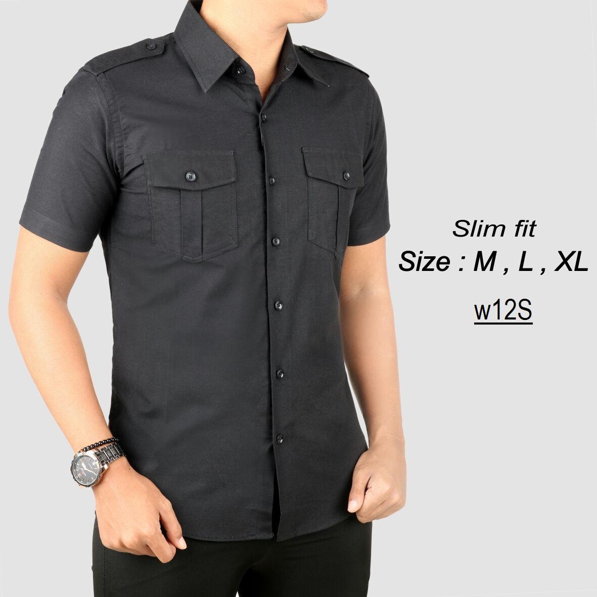 Kemeja Putih Jokowi Baju Kemeja Putih Pria Slim fit