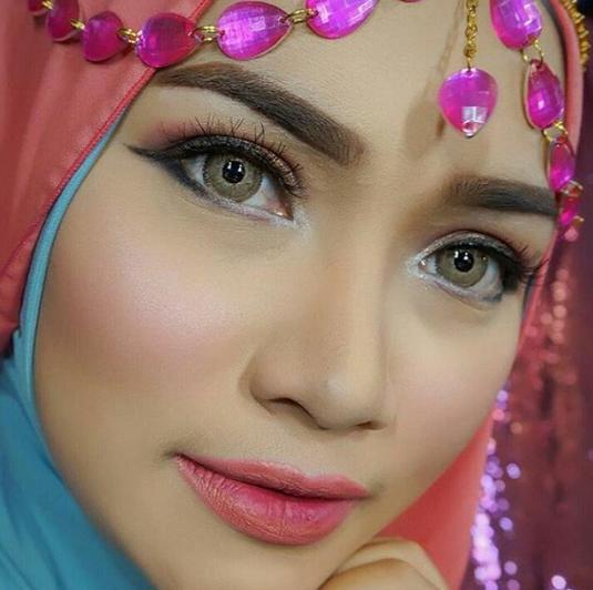 BEST SELLER - Softlens Terang Latin 3 Tone miliki mata cantik menyala dengan efek big eyes