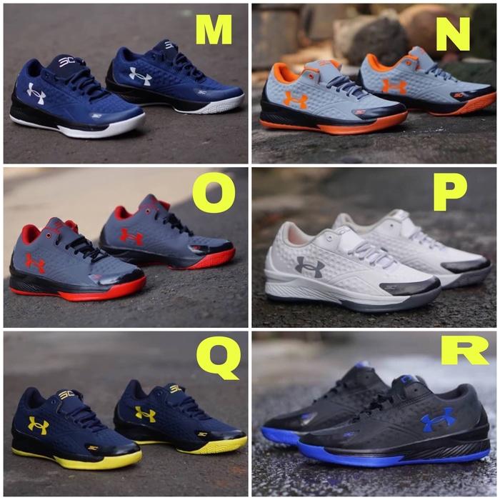 Sepatu Basket Under Armour Curry 1 Low Warriors
