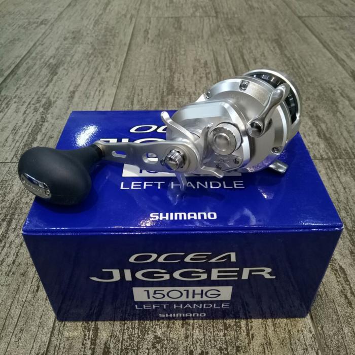 Reel Pancing Shimano Ocea Jigger 1501 HG 8+1 BB - PyHqgp