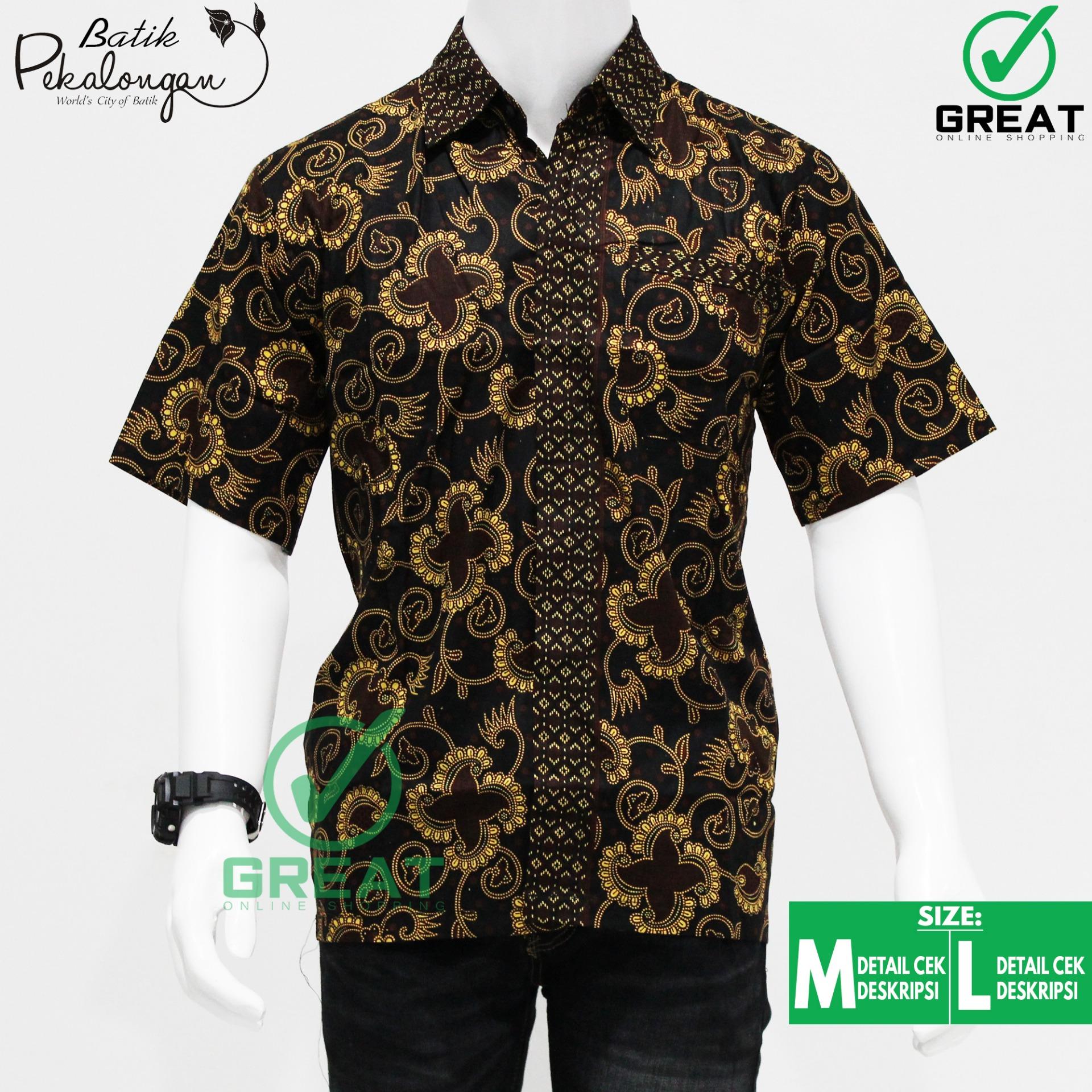 Baju Batik Pria Kemeja Batik Pekalongan Batik Model 014