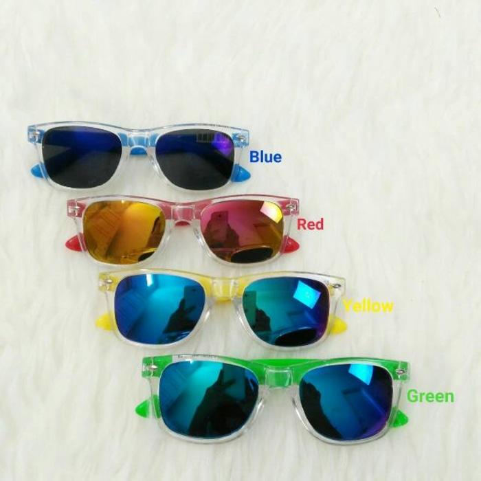 Kacamata Anak Vans Kids Junior Mirror Warna List Bening