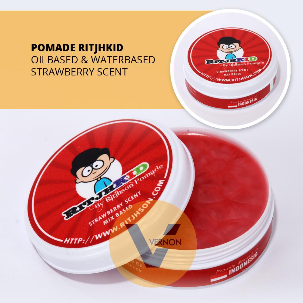 POMADE RITJHKID RITJHSON KID UNTUK ANAK TERMURAH - OILBASED & WATERBASED - FREE SISIR
