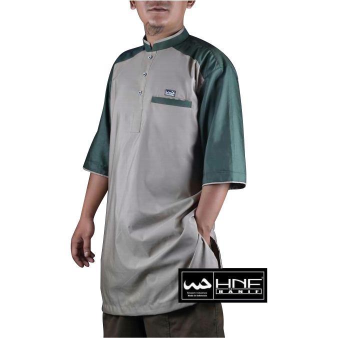 Gamis Pria Lengan Pendek Hanif Moslem