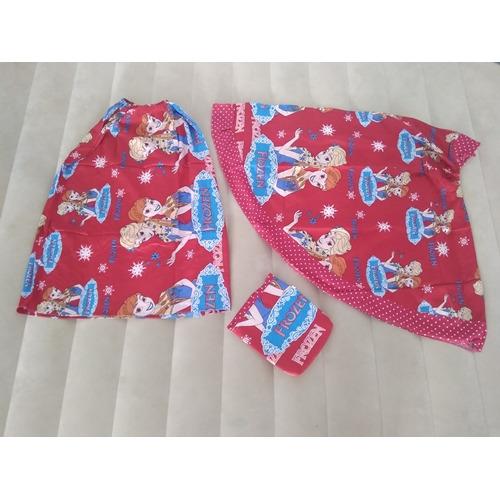 Mukena Anak Karakter Frozen Ukuran XL
