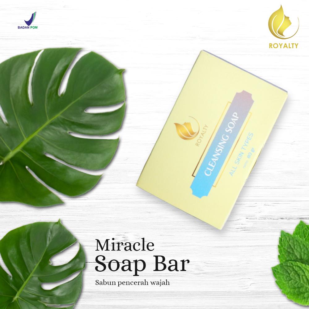 Royalty Cosmetic Sabun Wajah Pencerah Wajah Pembersi Wajah Dari Jerawat Bekas Jerawat Berminyak Kusam AMPUH ASLI BPOM