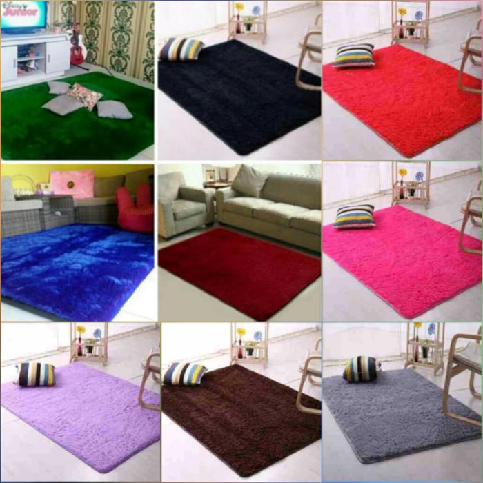 karpet busa kain bulu rasfur ukuran 150x200